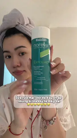 Da dầu dùng em này đúng bài luôn ời 💖 #xuhuong #fyp #reviewlamdep #goclamdep #chamsocda #suaruamat #Noreva #duocmypham #skincare #gelruamat 
