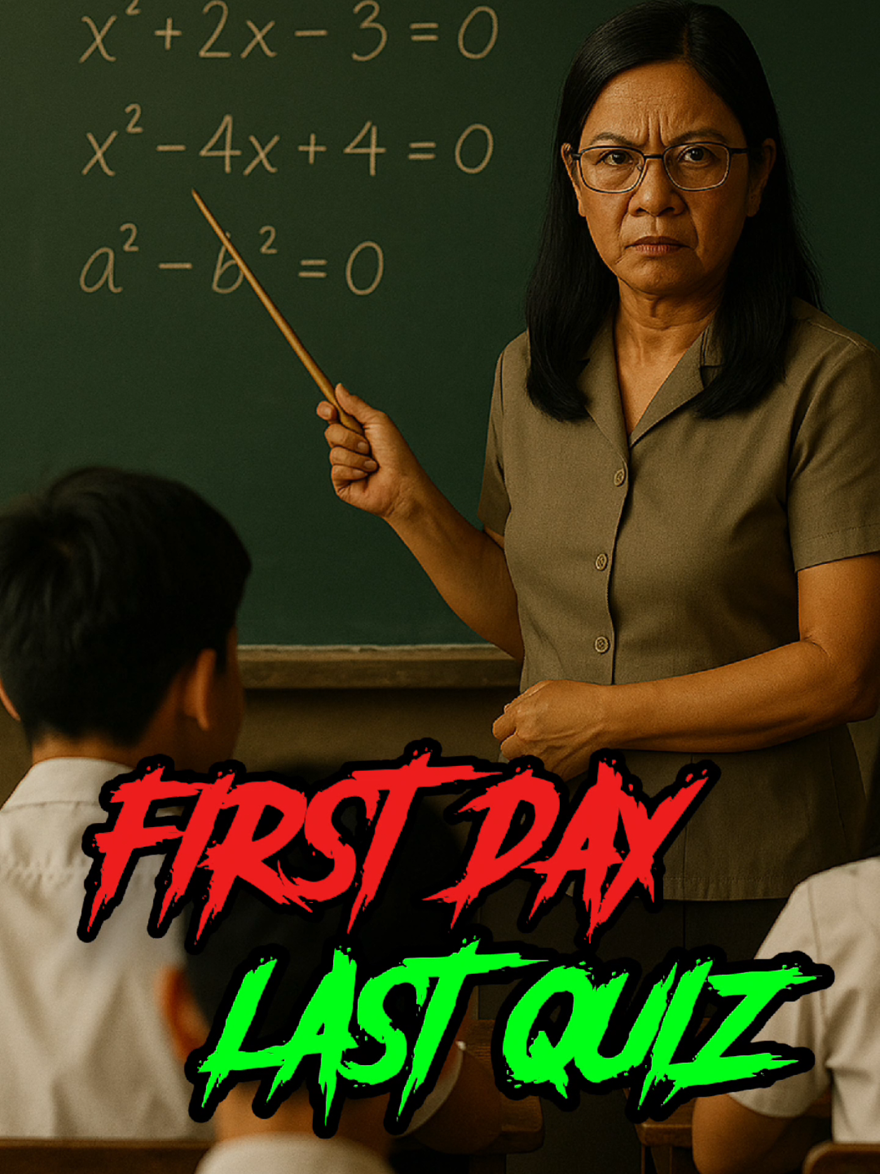 Replying to @_maria_francia_ First Day Last Quiz Hi Zy here is the fictional story that we wrote for you at ikaw ang bida! #horrorstorytime #storytimescarystories #tagaloghorrorstories #bookofbadideas #doppelganger  #balikeskwela2025 