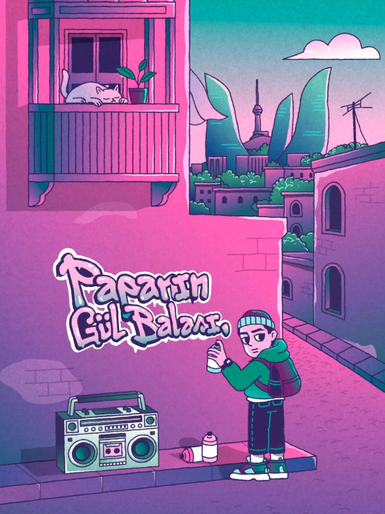 Papanın gül balası  Animation: Bahhtii Music: Namiq Qaraçuxurlu - Papanın Gül Balası (Bahhtii LoFi Remix) #papanıngülbalası #lofi #animation #vibin #keşfet #fyp #azerbaijan #hiphop #90s #bahhtii 