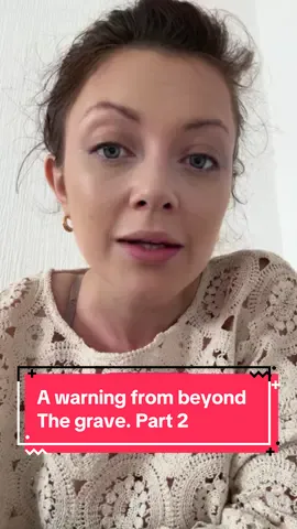 A warning from beyond the grave. Part 2 #fyp #storytime #viralvideo #story #gossip #gossipgirlhere #BookTok #scarystory #supernatural