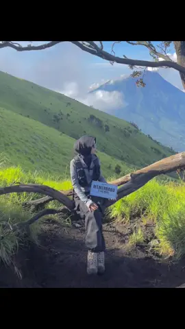 Aku mh duduk di pohon viral 😋🧏🏻‍♀️ #merbabuviasuwanting 