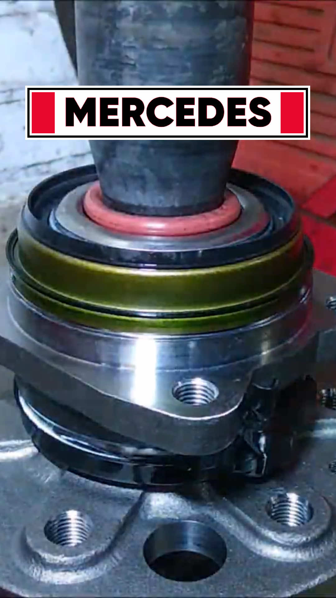 85,000 km - and the bearing is already in the trash. • Rear Wheel Bearing Replacement — Mercedes Sprinter 2021 At just 85,170 km, the rear wheel bearing on this 2021 Mercedes Sprinter started making a noticeable humming noise. In this video, we show a quick and visual replacement of the entire hub assembly — no need to press out the bearing. • The process is shown in a fast-forwarded format with no voiceover or explanations. Just action: unbolting, removing the old hub, installing the new one. • 📌 Vehicle details: • Year: 2021 • Engine: 2.0 • Power: 125 kW • Mileage: 85,170 km • If you’re hearing a humming noise from the rear of your Sprinter, chances are the wheel bearing is the culprit. Watch this video to see what the replacement process looks like and how quickly it can be done. • #supermechanik #artempankovich #CarRepair #AutoTips #MechanicTools #GHM #супермегаавтослесарь #goldenhandsmechanic 