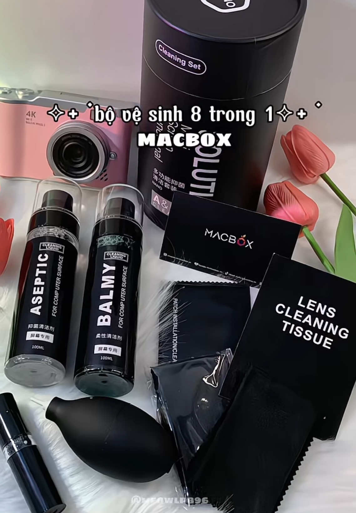 An toàn cho các máy móc trong nhà, vân tay hay đồ ăn dầu mỡ dính vào cũng bay sạch sẽ nhe🤩🙌 #macbox #vesinhlaptop #bovesinhlaptop #bovesinhdanang #vesinhthietbidientu #thietbivesinh #vesinhmayanh #mayanh #laptop #dienthoai #tivi #thietbimaymoc 