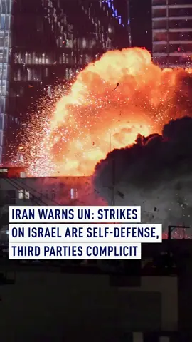 Iran tells the UN that its strikes on Israel are acts of self-defense, targeting only military sites after Israeli attacks killed top Iranian commanders. Tehran warns that any country aiding Israel will be held legally responsible for the crisis. #IranIsrael #UNSecurityCouncil #MiddleEastCrisis #israel #iran #tehran