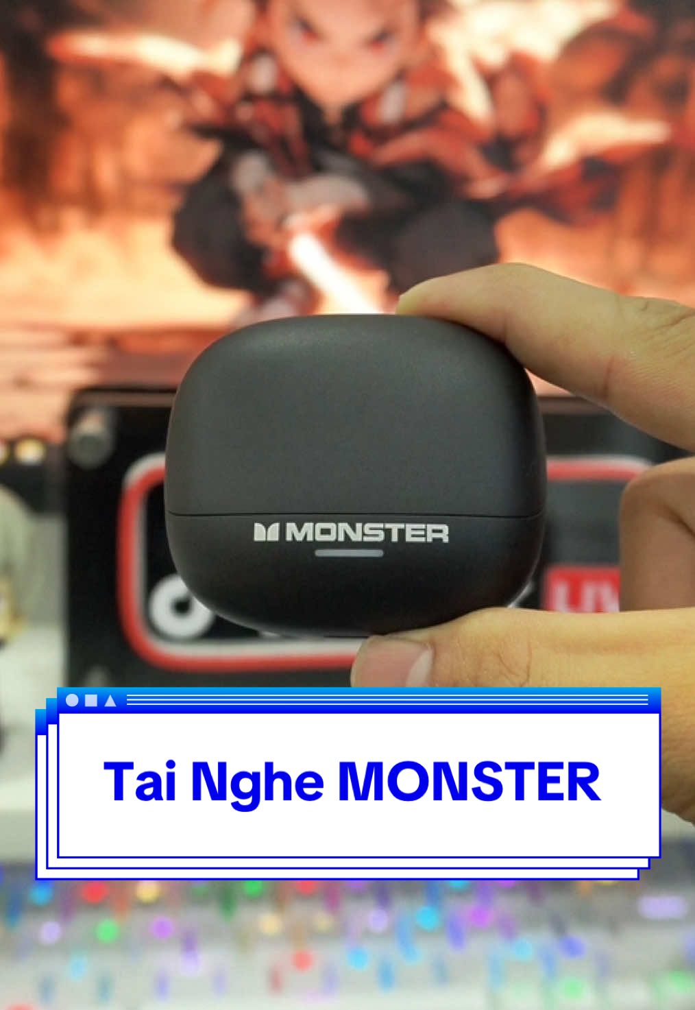 #monstermaxstarmqt52 tai nghe gaming kết nối Bluetooth 5.4 độ trễ cực thấp #tainghemonster 