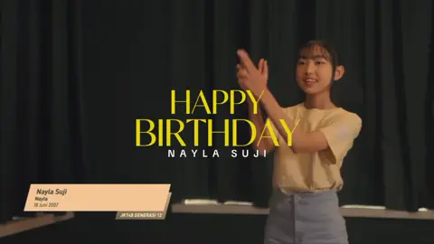 happy birthday anakkkk jepanggg🙌🏻🥳 #naylajkt48 #ulangtahun #jkt48 #naylasujigen12 #memberjkt48 #happybirthday #fyppppppppppppppppppppppp #moots?? #lewatberanda #jkt48edit #mootstiktok #lewatberanda #xyzbca #bantuinfypdong #padahariini #bismillahfyp 