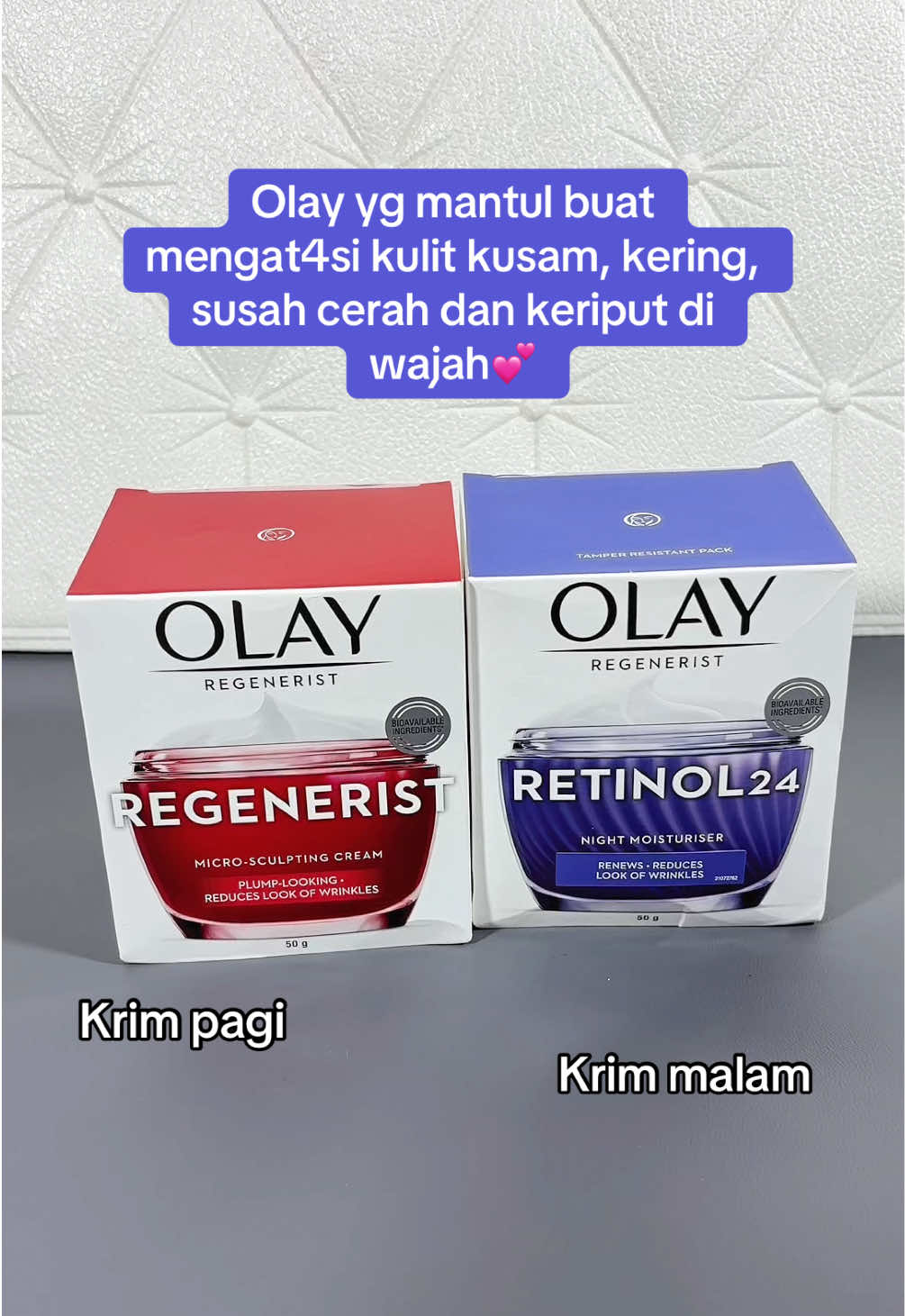 Hari ini sepaketnya lagi promo dari 600k jd anjlok bgtt,, yang mau cek keranjang kuning yaa🥰 #olayregenerist #olayretinol #retinow 