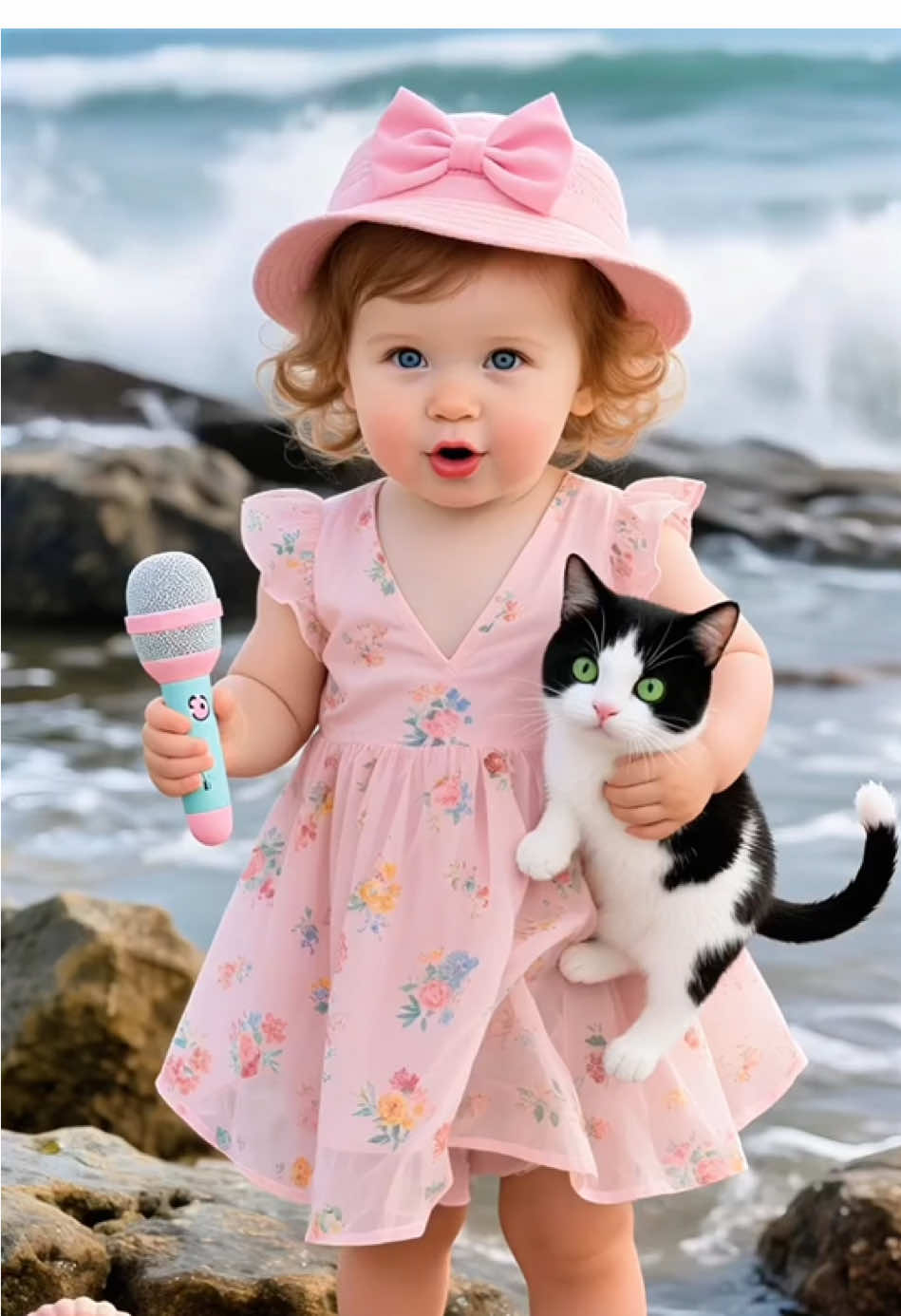 Cute baby singing apt #apt #cutebaby #baby #babygirl #babyticktok #viralbaby #babyvoice #babytalk 