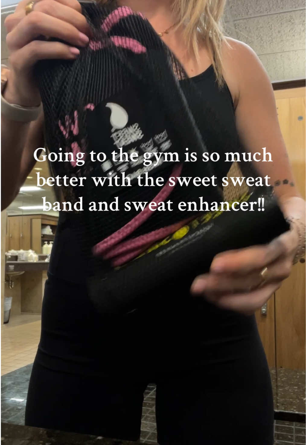 Warm up faster  Work out longer  Sweat harder #sweetsweat #workout #gym #Fitness #sweatband #fitnesstips #workouts 