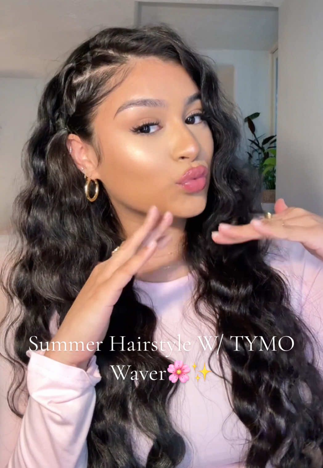 my go to hair tool for the summer curls 😍✨@TYMO BEAUTY US #easyhairstyles #hairstyletutorial #summerhairstyles #tiktokshopnewarrivals #curlstymo #tymobeauty #foryourpage #fypシ #itsirmaaxo 