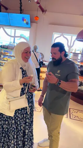 Test tasting with Waleed Wonka at Hashem’s 1959 🤣🤣 #funny #fy #sterlingheights #mom #arabmom 