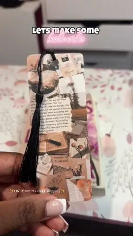 I immediately want to make 57282727 more! I am OBSESSED! I think I found a new hobby! 📚✨😍 #fyp #foryou #laminator #craft #hobby #BookTok #bookmark #viral #trending #shop #ad 