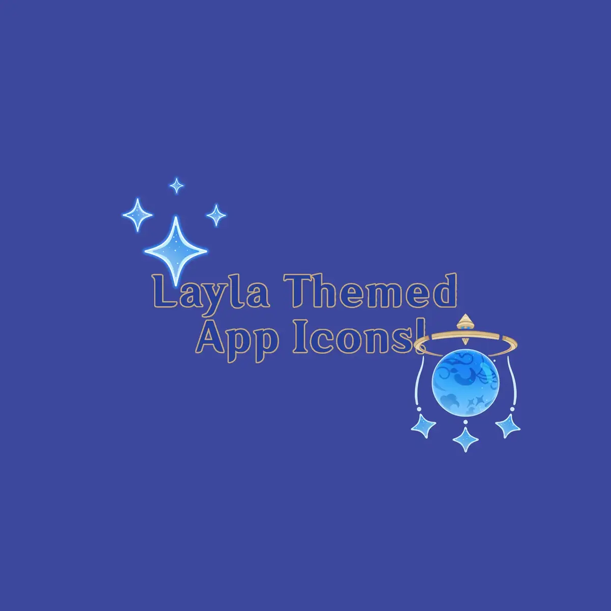 More Icons in my Pinterest! NNightTimee #layla #laylagenshinimpact #laylagenshin #genshin #GenshinImpact #fyp #app #icon #homescreen #wallpaper #blue #deepblue #night #stars 