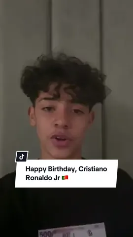 Happy birthday, CR7 Junior  🇵🇹 #cr7fans #ronaldo #cristianojr 