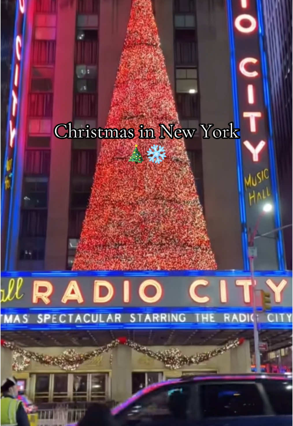 Christmas in New York.  #newyork #christmas #christmasinnewyork #newyorkchristmas #holidayseasonnyc #nyc #christmascountdown #nycchristmas #fypシ゚viral 