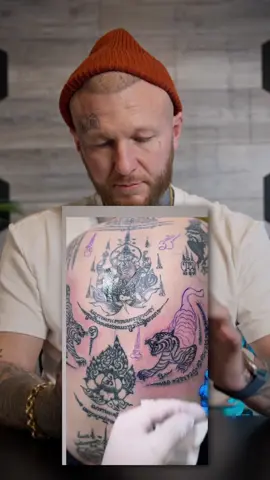 which style of tattoos do you have the most? 🤔 by @sakyant_bangkok 🔥 #tattooartist #tattooreactions #tattooideas