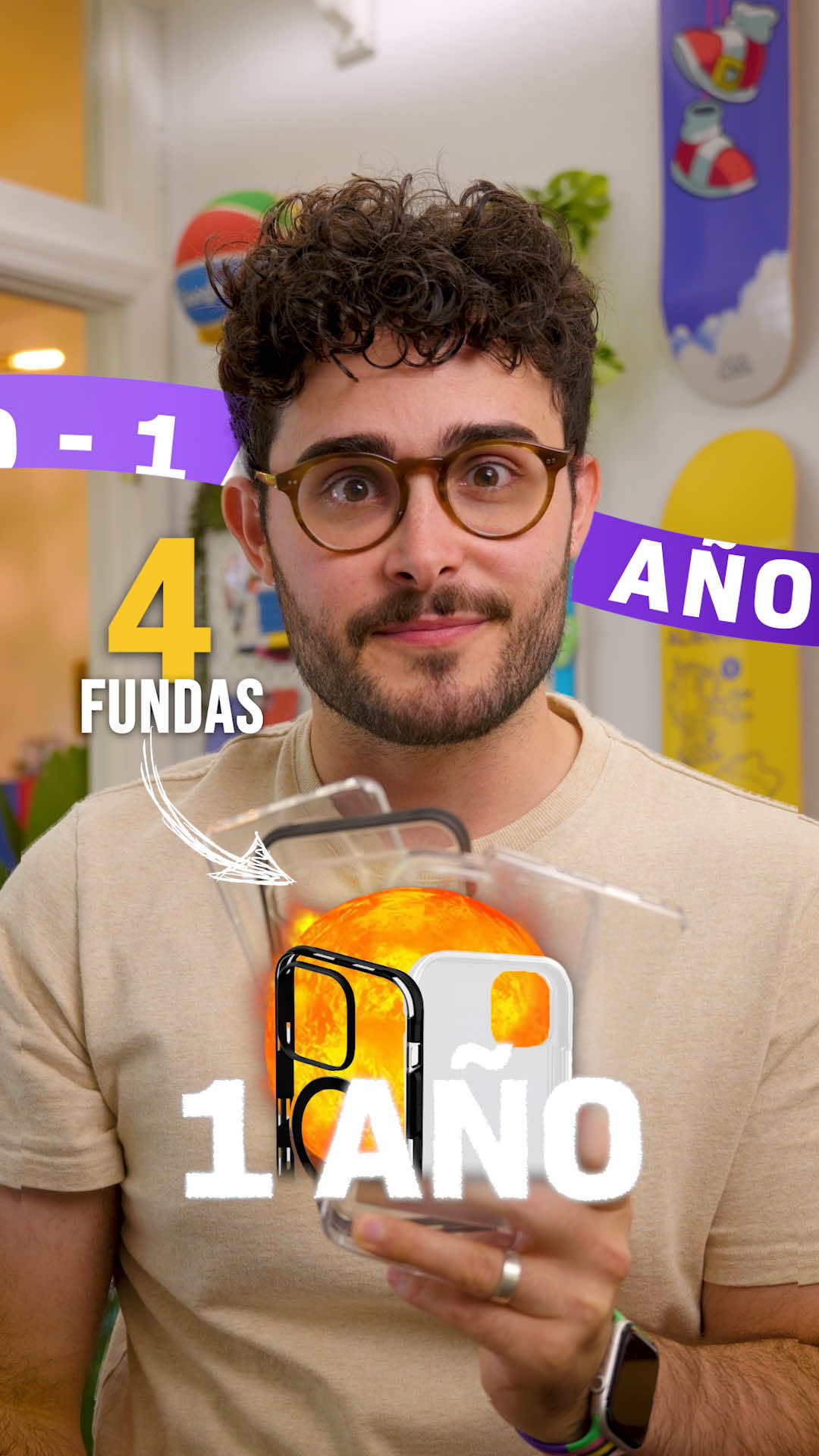 Dejo 4 Fundas al SOL durante 1 año!