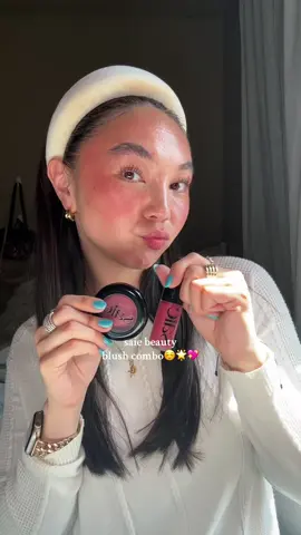 obessed with this duo 🤭 @Saie #saiebeauty #saiedewblush #saiepowderblush #powderblush #blushcombo #blushcombos #blushtrend #blushtutorial #makeup #grwm #makeuptutorial #MakeupRoutine #makeupreview #saiebeautyblush #blushlover #blushes #grwmmakeup #pinterest #aesthetic #Vlog 