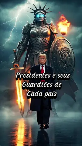 Presidentes e seus guardiões de cada país #aiart #fory #ia 