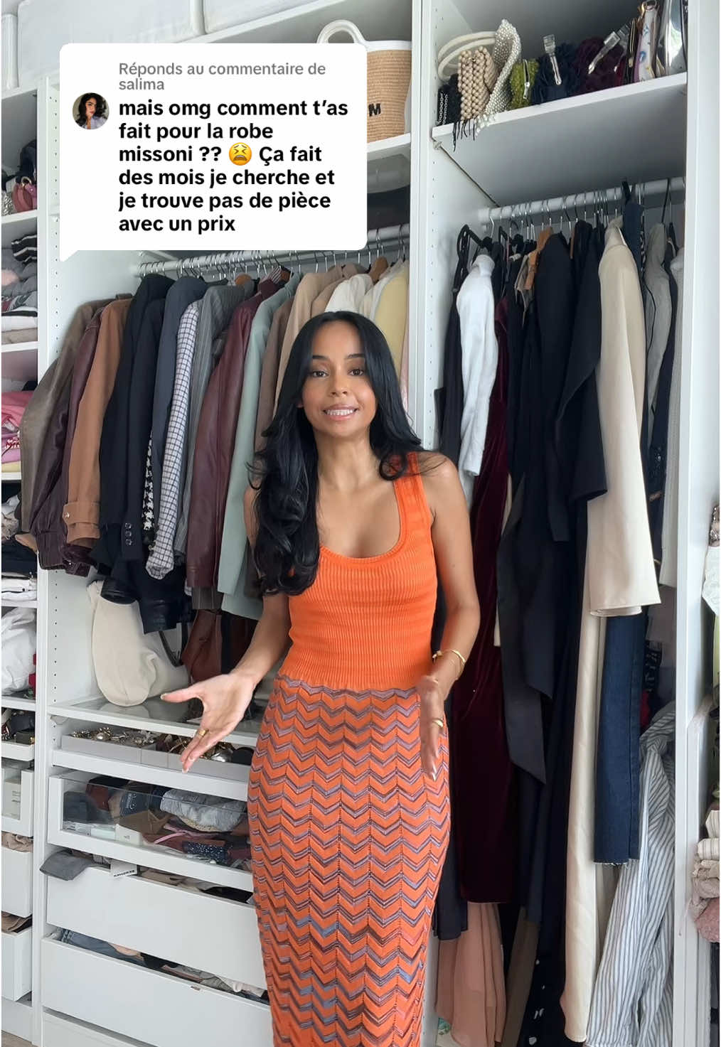 Réponse à @salima Passion  robe Missoni 😍#haul#tryon#vinted#Summer#dress#outfit#bandagedress#missoni