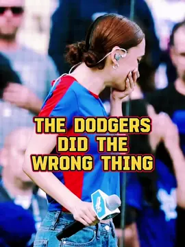 The dodgers did the wrong thing 😡#breakingnews #ladodgers #nazza 