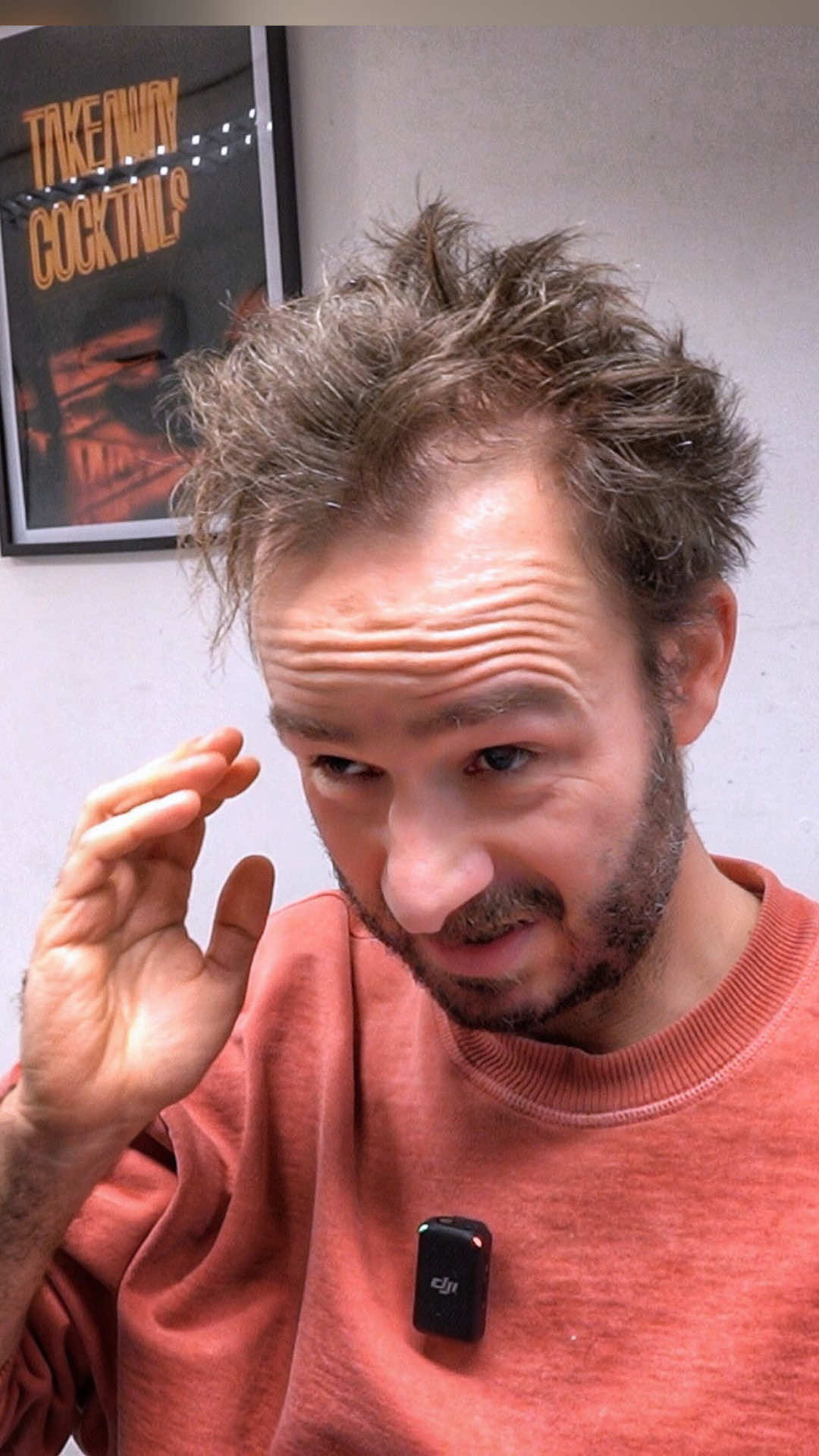 Comment Season 3 if you want to see more Talking Hair Loss! Harry wanted a new haircut for his receding hairline and hair loss! #ad This video and series are sponsored by @Manual Get 55% OFF your first hair loss treatment with code RG55TT Link in bio 👆 #haircut #thinninghair #recedinghairline #menshaircut #newhaircut #hairloss