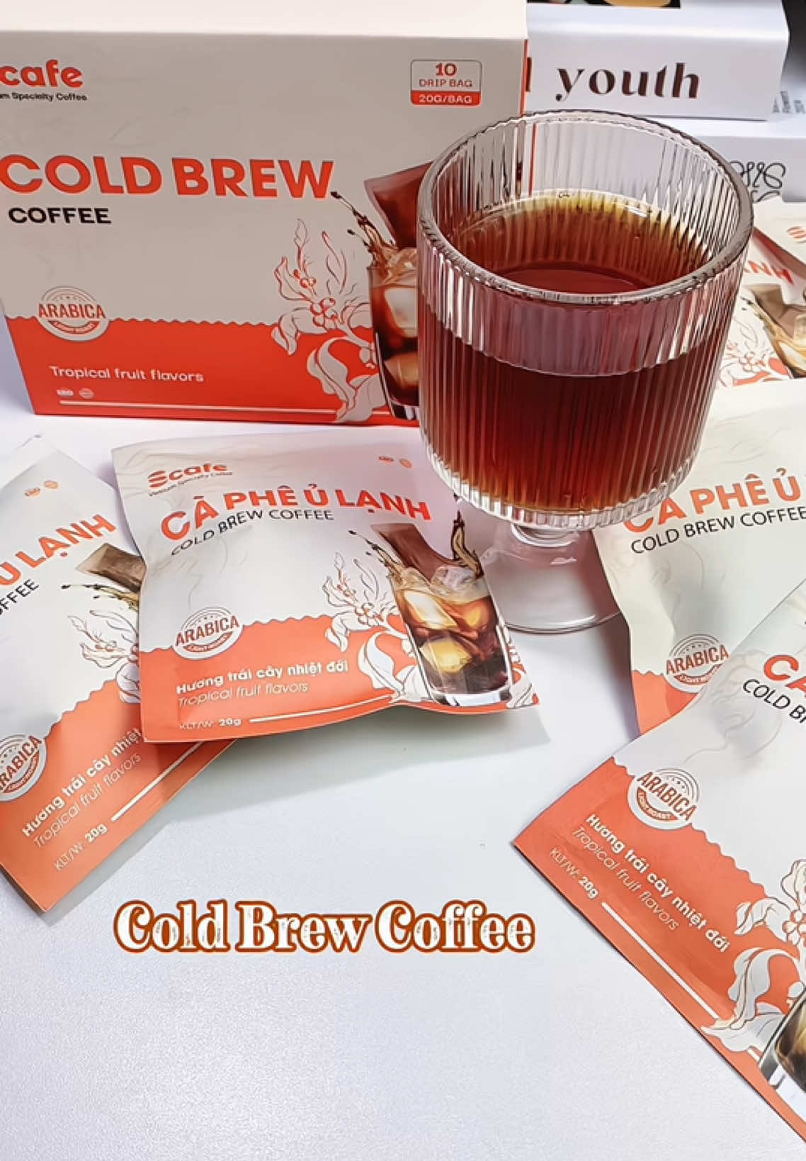 B nào mê cafe thử ngay em này nè! Cafe ủ lạnh vừa ngon vừa hỗ trợ đẹp dáng 🥰#cafe #cafeulanh #cafecoldbrew #scafe 