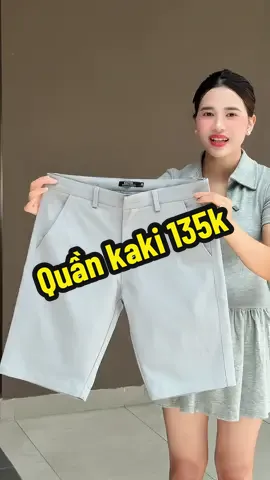 Quần kaki 135k #kieugialinh #quanshortnam #quankaki 
