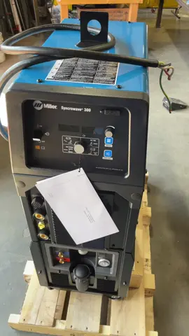 #new #miller #syncrowave300 #welding #welde #tigwelding 