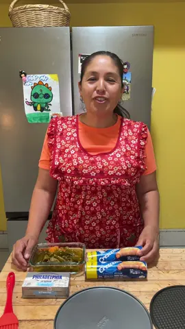Pan de jalapeño con queso de crema #rebecacoss1 #fyp 