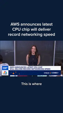 CNBC's Kristina Partsinevelos got an inside look at AWS' chip lab in Austin, Texas, as its Graviton4 CPU chip looks to close the AI gap with Nvidia. Watch more at the #linkinbio #CNBC