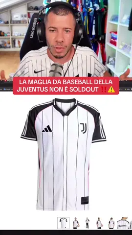 L’ambita e ricercatissima maglia della Juventus versione da baseball NON È SOLDOUT ⤵️ . Ancora disponibile su questo sito 💻 . Da prendere? 😍