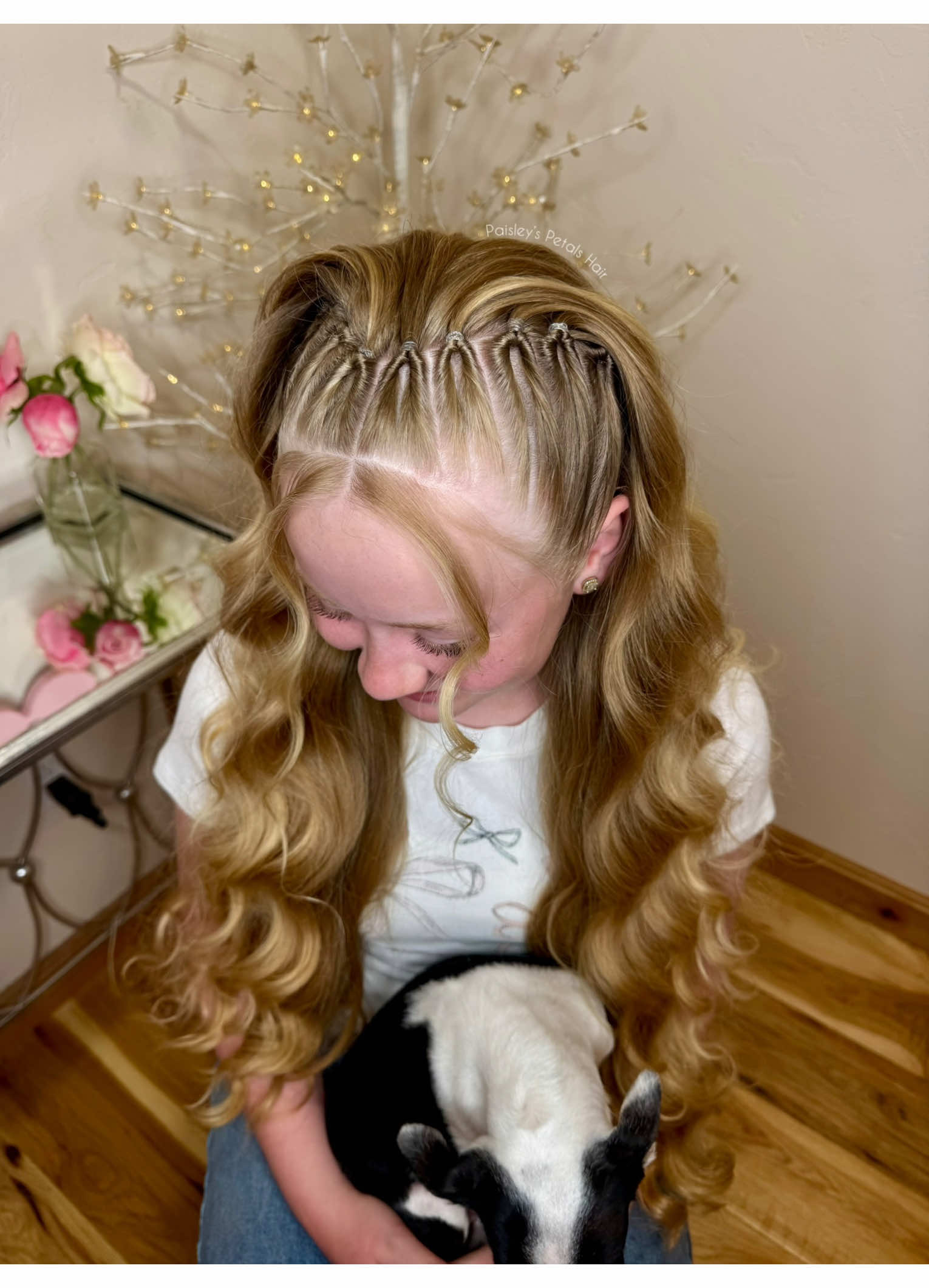 Nothing to it, but to Topsy tail it! 🎀 #kidshairstyles #hairtutorial #girlshairstyle #hairtok #healthyhair #longhair #hairinspo #relatable #hairoftheday #blonde #hairtips #Summer #hairdo #hairvideos #hairgoals #hotd #hairstyle #easyhairstyles #halfuphalfdown 