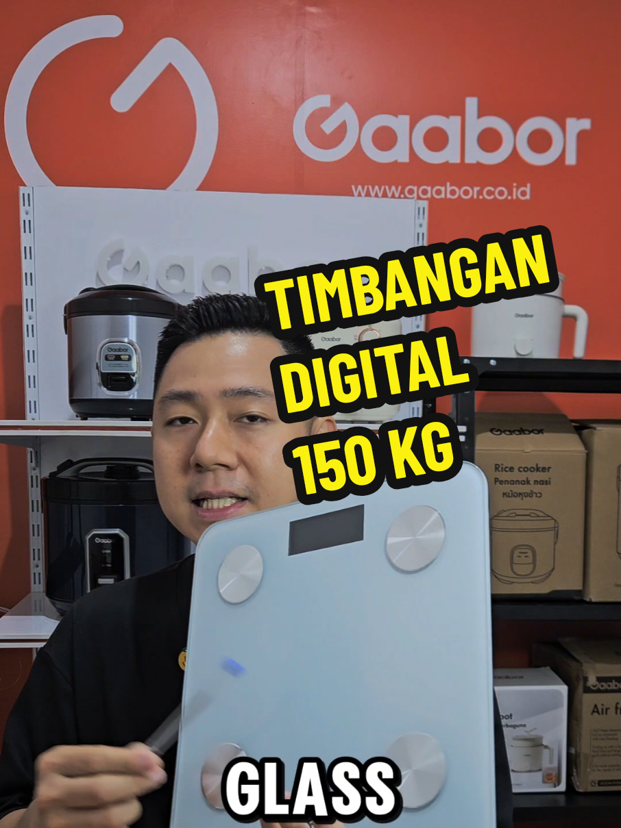 Timbangan Digital Gaabor bisa jadi dokter pribadi kamu lho #timbangandigital #timbangangaabor #gaabor 