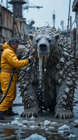 Bear Rescue #ProtectDolphins #ship #usaexplore #whale #ocean #BarnacleRemoval #dangerous #fish #barnacles #animals #usa #oceanlife #rescue #SeaLifeHelp 