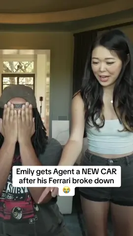 Emily gets Agent a NEW CAR after his Ferrari broke down 😭 || #agent00 #extraemily #viral 