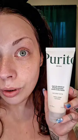 Thank you so much @PURITO SEOUL  @purito_official,for letting me try the PURITO Oat-in Gentle Exfoliating Face Cleanser! From Flaky Skin to Flawless Skin- PURITO Oat-in Gentle Exfoliating Face Cleanser, This ultra foaming Exfoliating Gel cleanser will leave you flawless, Hydrated and glowing! Exfoliate the day away with oat particles and watch your gel cleanser turn into a soft soothing rich foam! This cleanser leaves you all Glassy and Glowing! Gentle Exfoliating cleanser, Hydrating + Non-comedogenic & Daily Care for Sensitive Skin! Get your Today! https://a.co/d/dQ3xpIb #Purito #FlakySkin #FlawlessSkin #VelvetSkin #BeforeAndAfterSkincare #Expoliator #OatCleanser #OatSkincare #SensitiveSkin #KoreanSkincare #Skintok