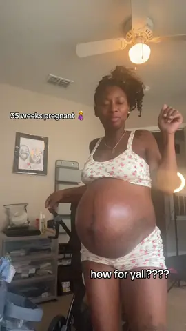 35 weeks 💞 #drafts #fypシ゚viral #pregnancyjourney 