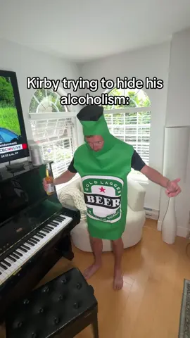 Poor Kirby can’t hide anything 