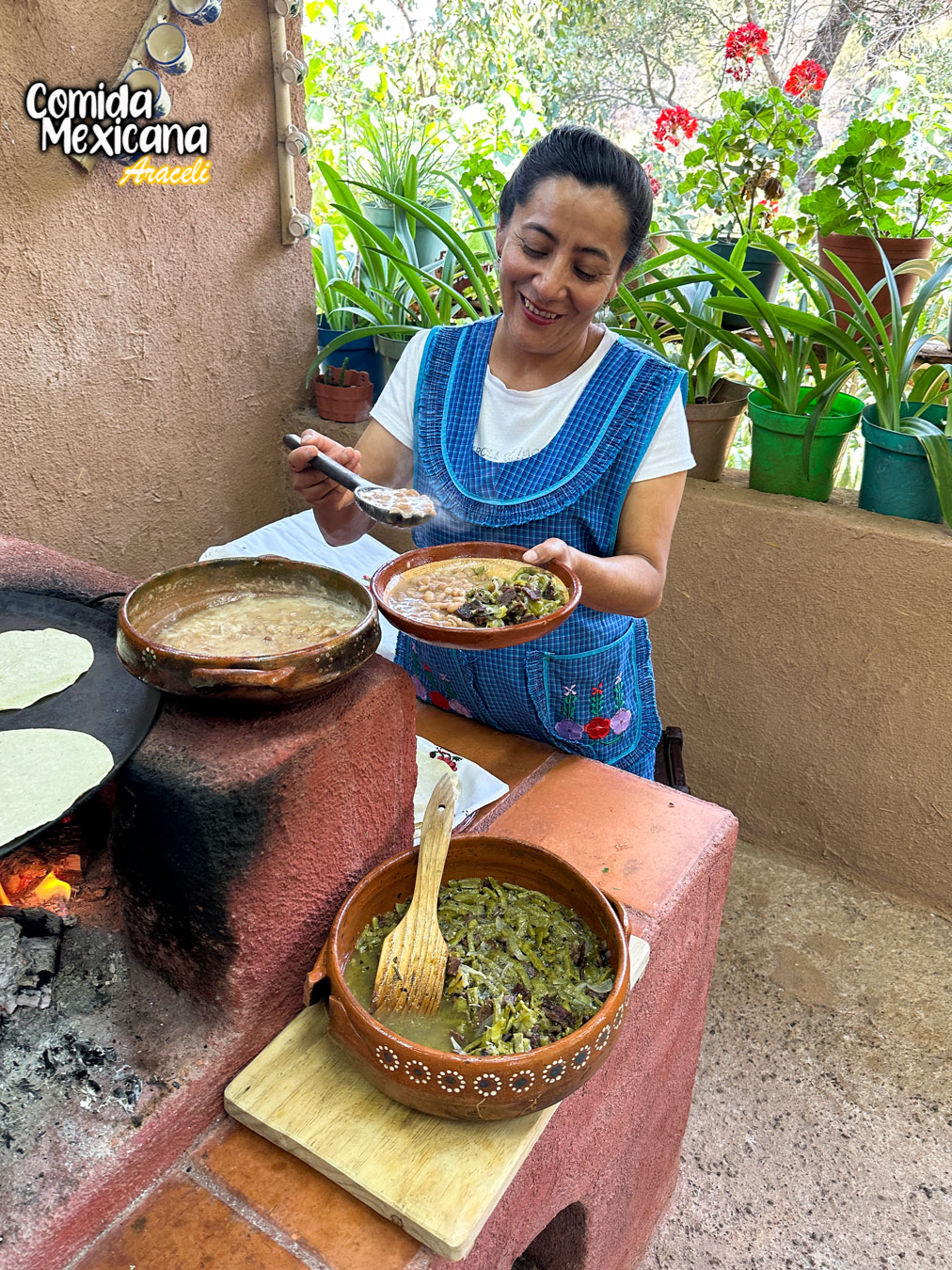 Nopales con carne seca  La receta completa ya está en mi canal y página de facebook Comida Mexicana Araceli 🌻 #nopales #comidamexicana#recetas#rancho #paratii