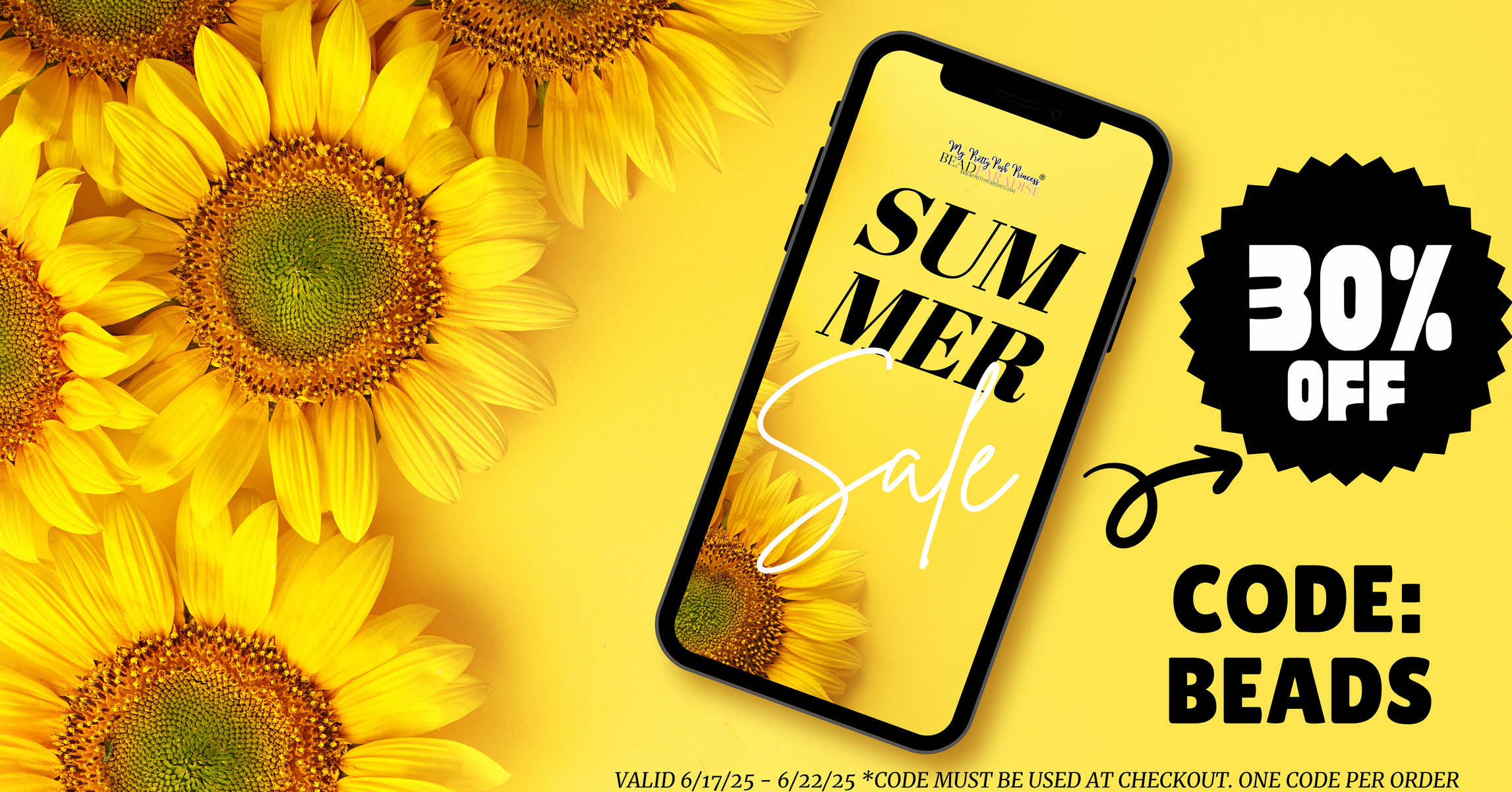 Code BEADS saves 30% 