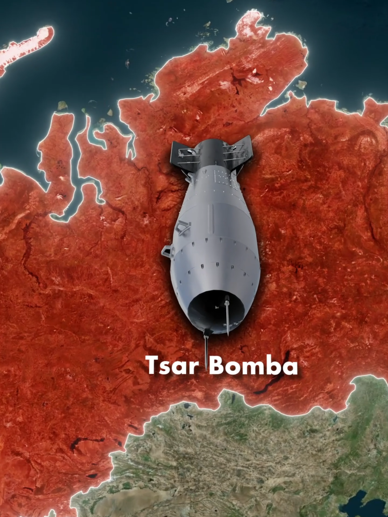 Quả bom hạt nhân MẠNH NHẤT từng được thử nghiệm trong lịch sử ! #namdaykhamphathegioi #namday #xuhuong2025 #geography #tsarbomba