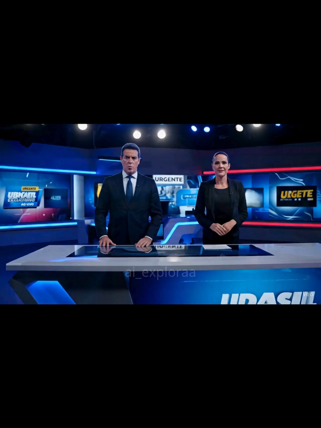 ai_exploraa #foryoupage #google #engraçadosvídeos #veo #veo3 #ia #ai #inteligenciaartificial #reportage #jornal #police #frio