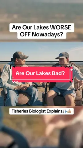 What do you think? Is YOUR lake better or worse than it used to be, and what do you blame if it’s worse?🎣 #fishing #bassfishing 