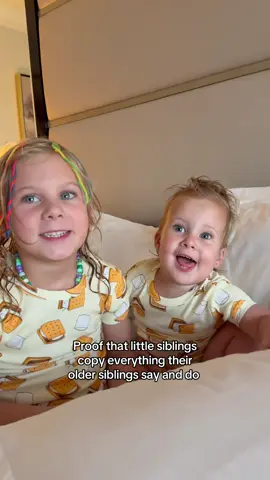 Pro tip: If you need Kate to say anything, just have Madelyn say it first 😂 #FourSeasonsBaby #toddlersoftiktok 