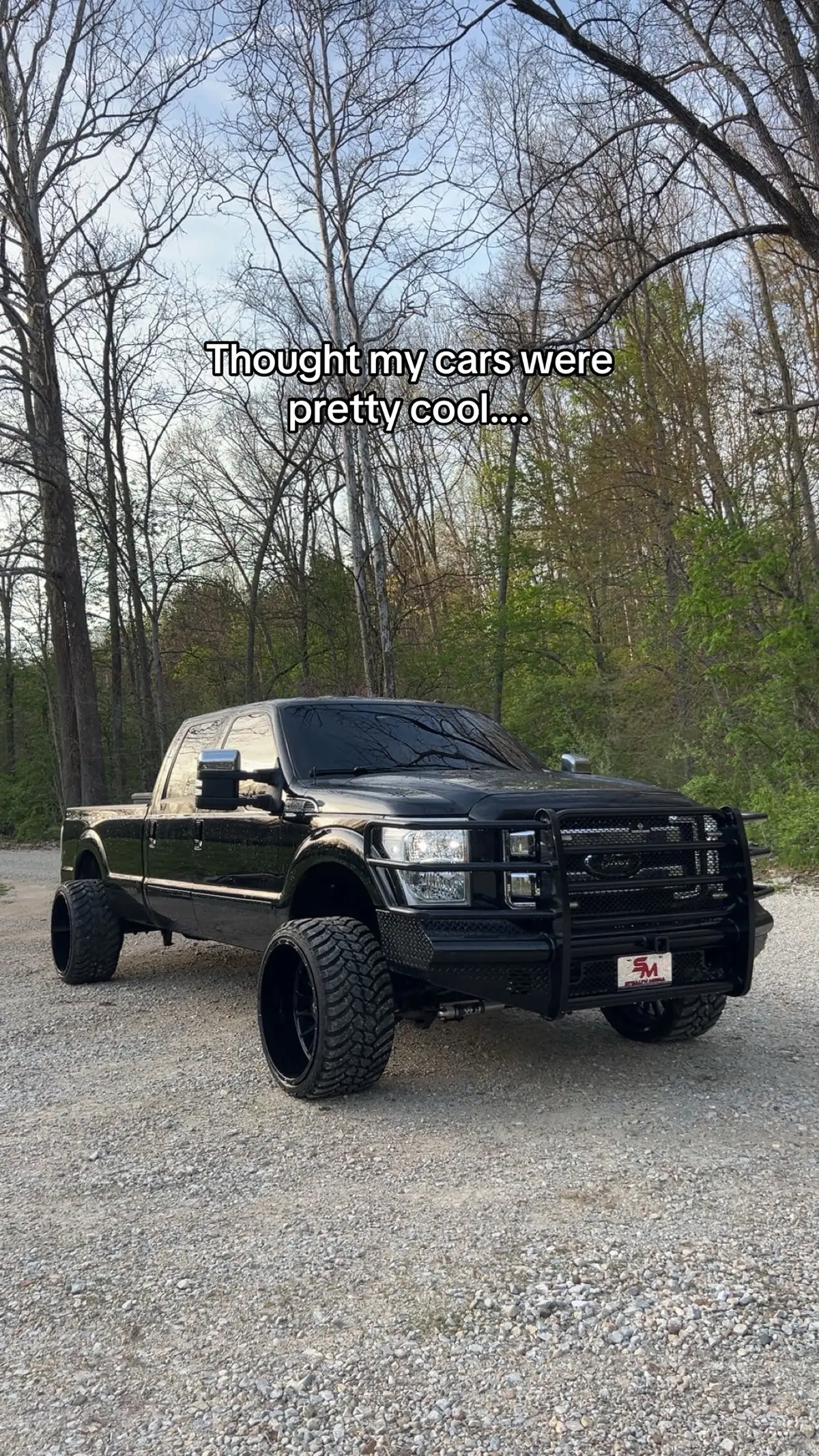 Dad got the real rigs 