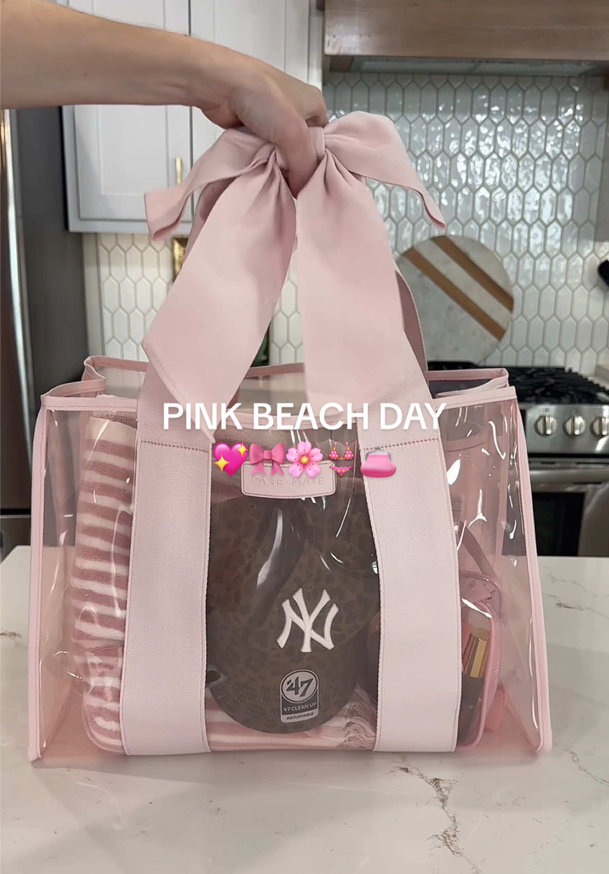 Pack with me for a pink beach day 💖🎀🌸👙👛 #packwithme #beachday #pink #asmr #asmrsounds #packingasmr #cooler #Summer #pinkaesthetic #satisfying #girly #girlsday #beach #thatgirl #aesthetic 
