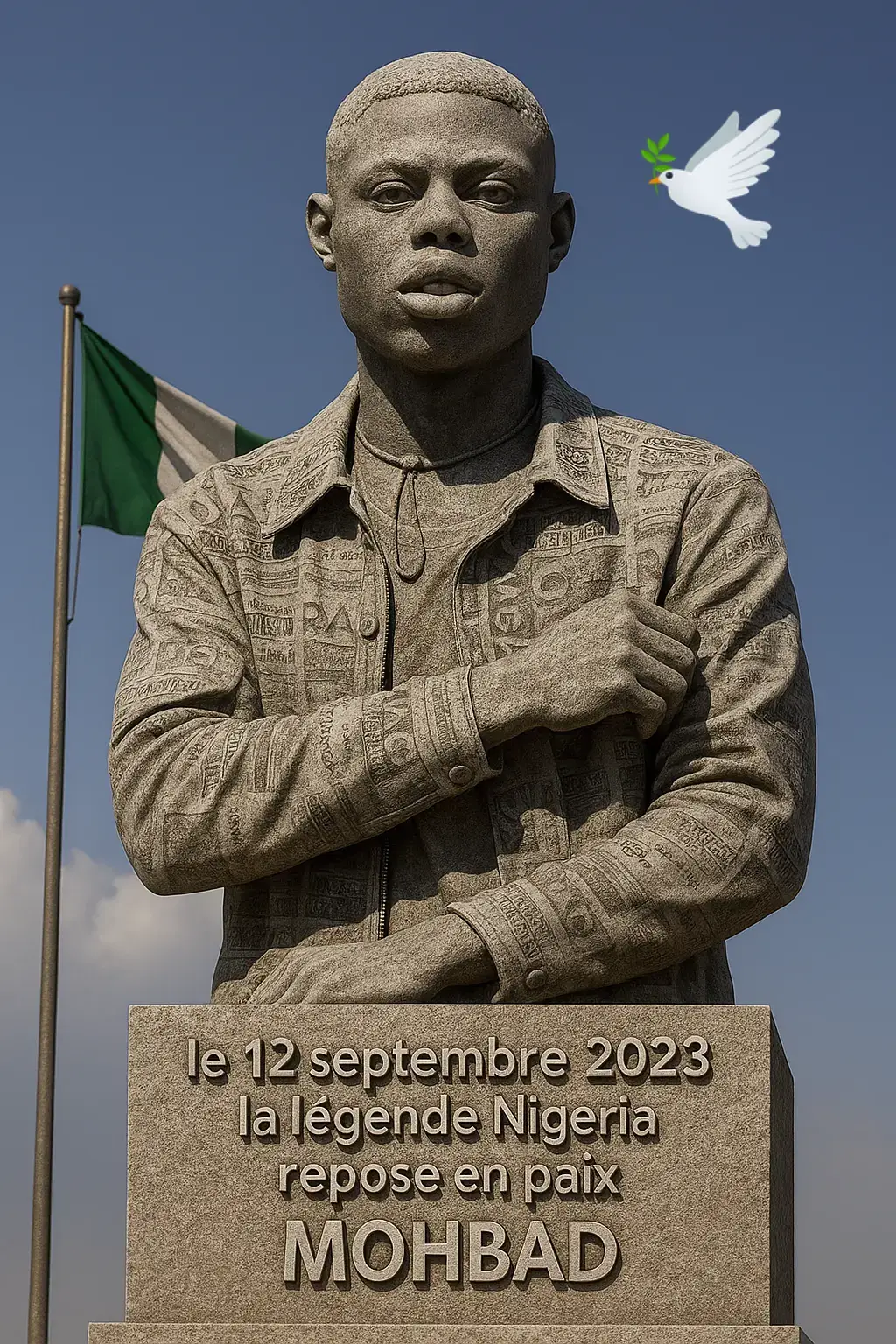 une légende ne meurt jamais ton restera dans les mémoire mohbad le Nigeria te pleure MOHBAD 