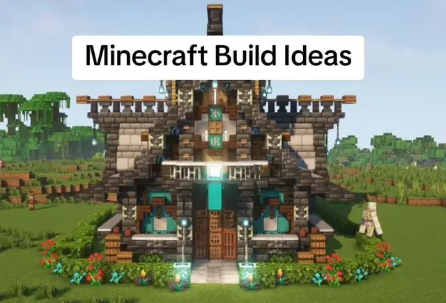 Daily minecraft build ideas for your survival world #minecraftbuildideas #minecraftdaily #Minecraft 