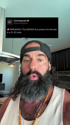 Breaking news Genuis act passed! #crypto #investing #howtoinvest 